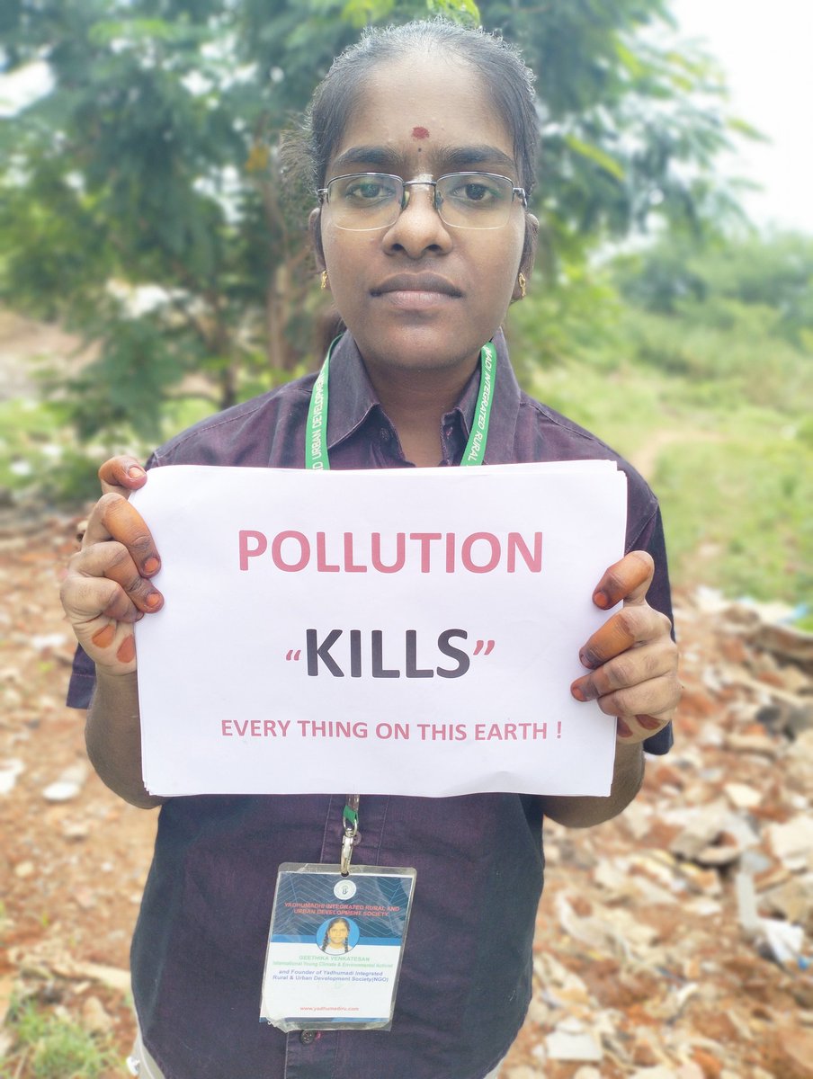 YadhumadiR's tweet photo. ____Geethika says. “This is not just my fight—it’s ours.”In her own powerful words: at Kavali streets
@PMOIndia
#MyVoiceAgainstPollution
#OurVoiceAlsoAgainstPollution
#YouthVoiceAgainstPollution
#GeethikasDream
#GeethikaVoice
#Climate #cop30
#pollution
#ClimateChange https://t.co/GybtymPpc4