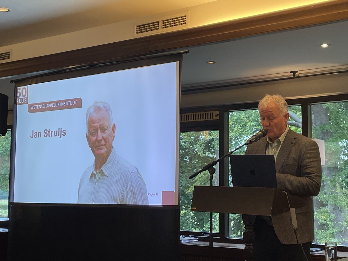 ⁦<a href="/JanStruijs/">jan struijs</a>⁩ houdt inspirerende speech 50plussers zijn de ruggengraat van de samenleving🥰