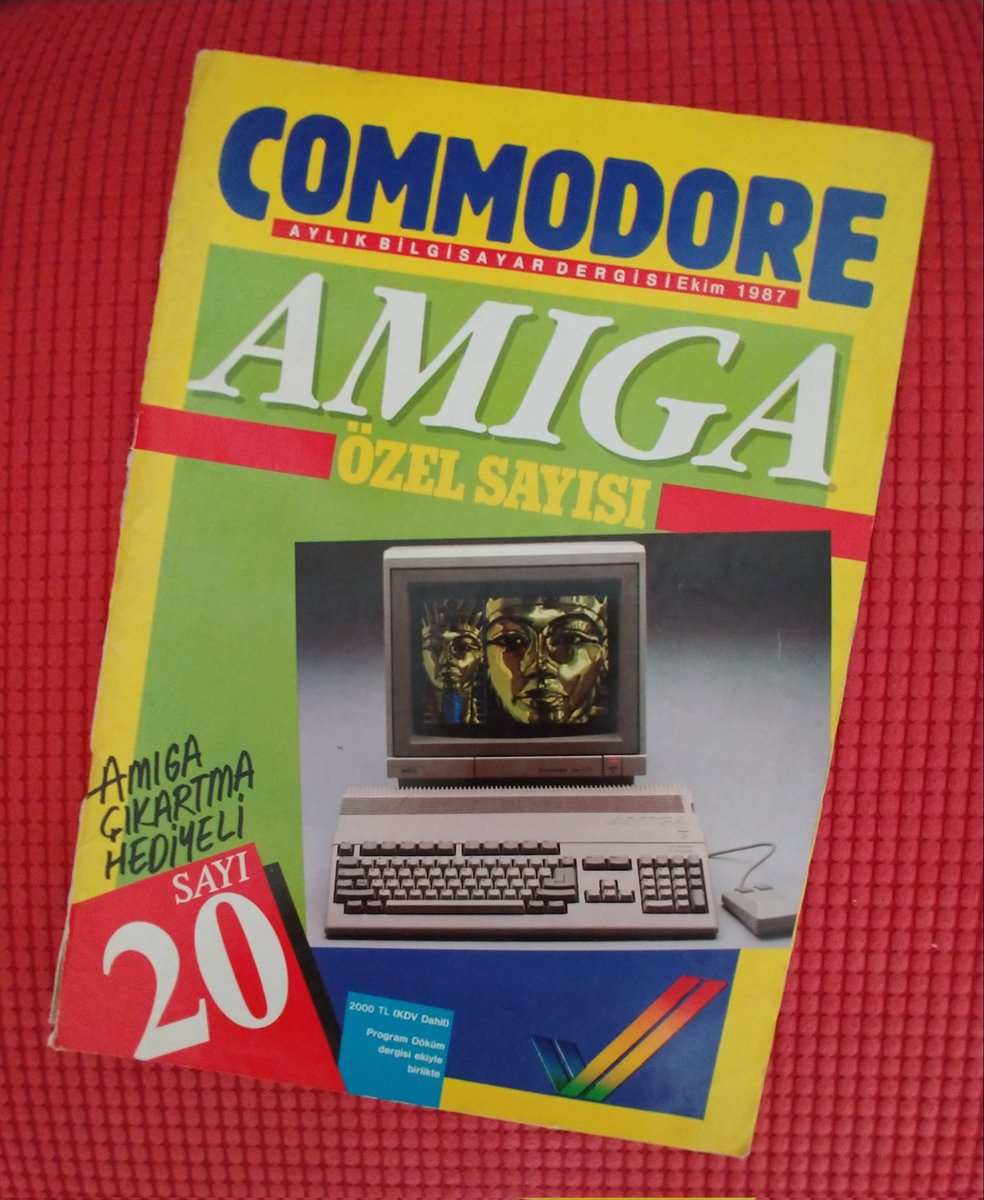 protochip's tweet image. The Amiga special issue of Turkish Commodore Magazine released by official distributor Teleteknik on october of 1987 💙❤ Amiga was my first girlfriend and forever 😍😍😍
#AMIGA
#Commodore
#WeAreCommodore