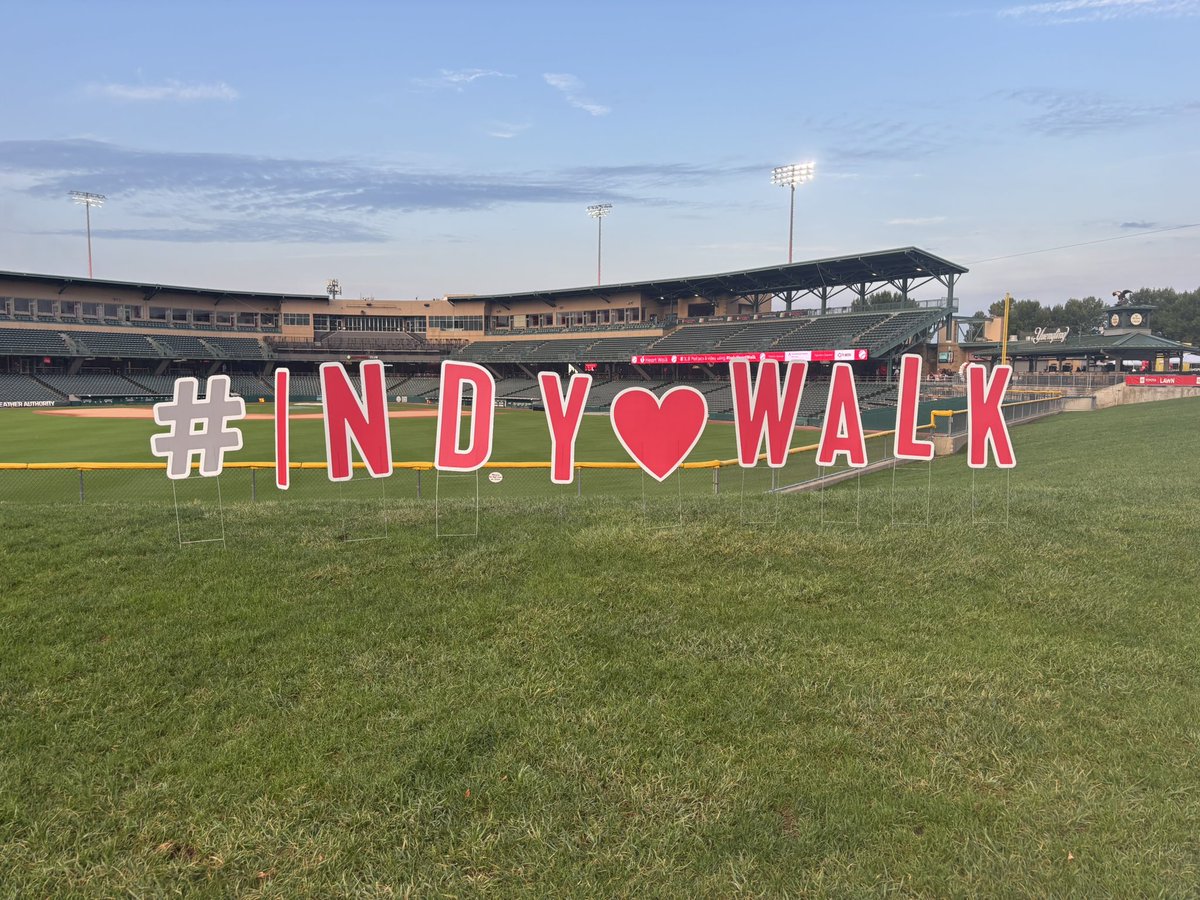 Good morning, Indy! 

Catch us at the 34th Annual Indianapolis Heart Walk! It’s a beautiful day for some exercise!

<a href="/WTHRcom/">WTHR.com</a> 

❤️❤️❤️
