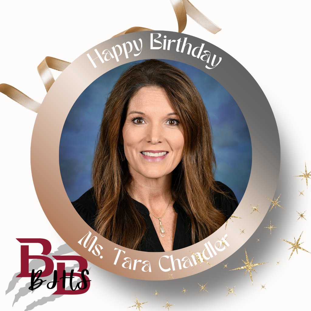 Badger Nation, please help us wish Ms. Tara Chandler a very happy birthday! #bjhsoneteamonedream #bprd
