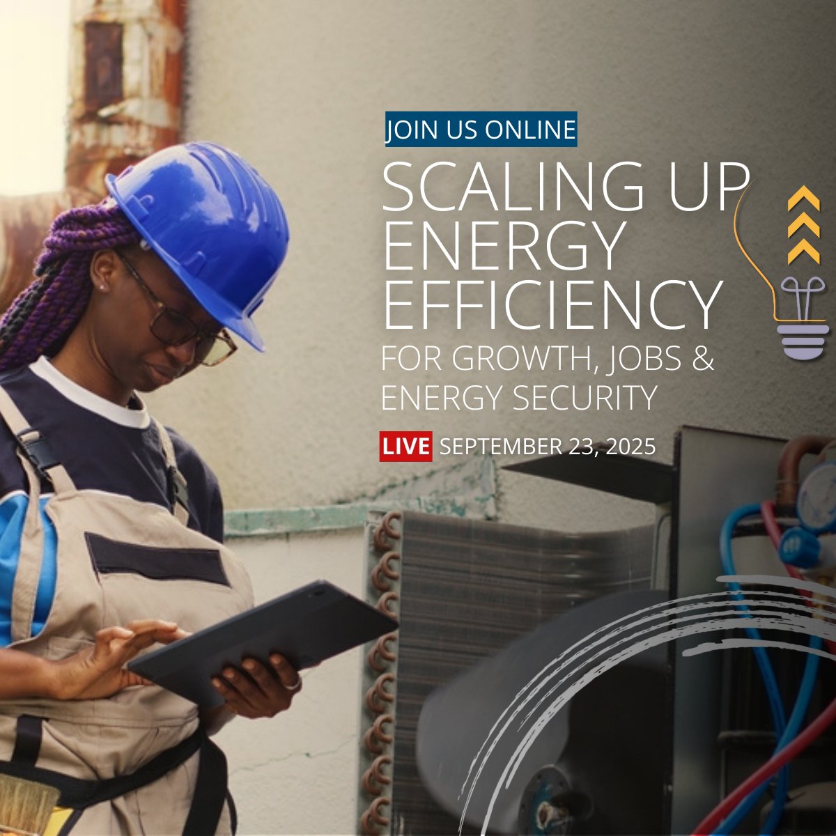 WorldBank's tweet image. Energy efficiency is no longer a niche issue, it’s a market opportunity.

With rising demand from AI, cooling &amp;amp; industry, smart investments can reduce debt, boost competitiveness &amp;amp; unlock private capital.

Learn more Sept 23: wrld.bg/xhU150WYqFq #PowerMoreWithLess #ESMAP