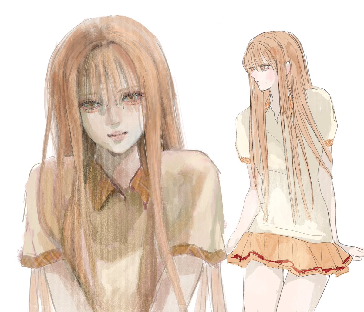 수요는 별로 없지만 공급자가 좋아하는 그림체 

생활복 루미