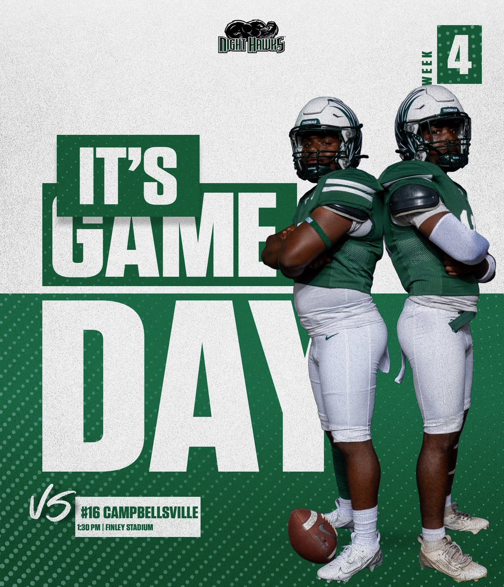 GAME DAY! Your Night Hawks are facing the #16 Tigers from Campbellsville. 

📍Campbellsville, Ky 
⏰ 1:30p.m. ET
📺tinyurl.com/mr3uvv4d
📻tinyurl.com/4fz22vaa
📊tinyurl.com/7puvmntz