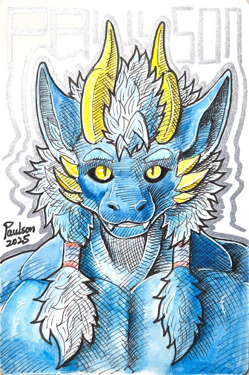 摸一下兰斯洛自设！
手绘真是画的超快～