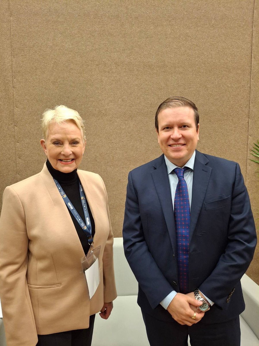 Minister <a href="/VilleTavio/">Ville Tavio</a> had a good discussion with World Food Programme Executive Director Cindy McCain ( <a href="/WFPChief/">Cindy McCain</a> ). The <a href="/SchoolMeals_/">School Meals Coalition</a> Coalition is an important and effective form of cooperation for Finland and <a href="/WFP/">World Food Programme</a>. The discussion also addressed the ongoing humanitarian crises.