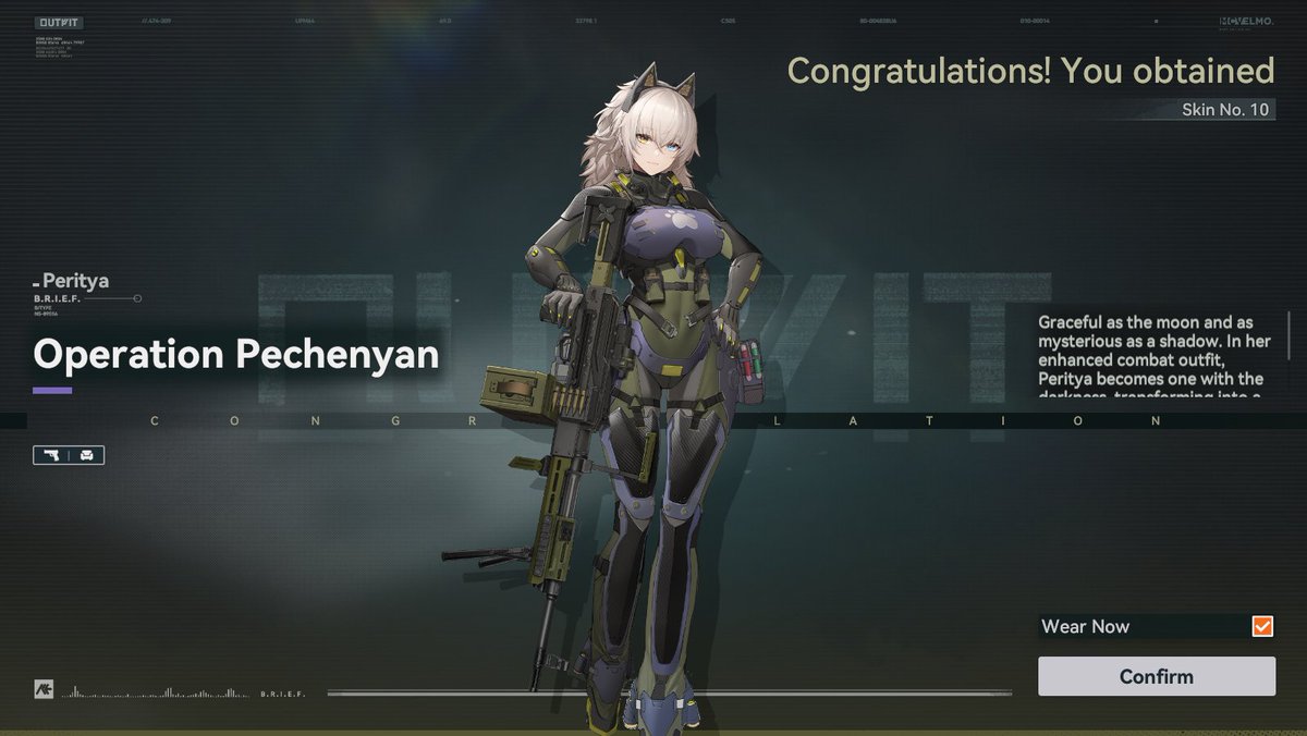 kikimorkino's tweet photo. This is our green blonde cat from now on... #GFL2Exilium #Peritya
#gaming #Caturday https://t.co/vVB497lClq