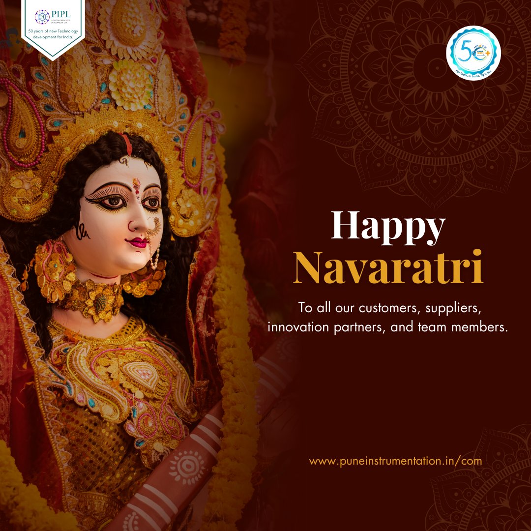 PIPL_Pune's tweet image. #TechWithTradition #NavratriInnovation #JaiMaaDurga #ShubhNavratri #NineNightsOfDevotion
#DurgaUtsav #NavratriCelebration #FestivalOfFaith #GarbaRaas #pipl #disinfection #instrumentation #heavyengineering #pressurevalve #snubbertestbench  #automotive #NuclearPower #testbench