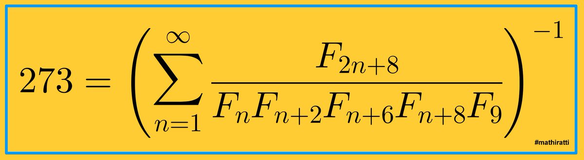 diegorattaggi's tweet image. Day 273 inspired by @fun_Fibonacci. #DaysOfTheYear #Fibonacci #mathiratti