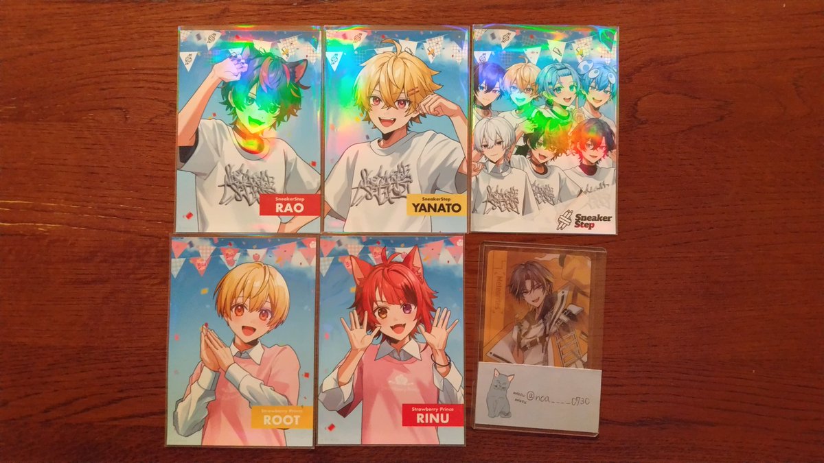 noa____0730's tweet photo. STPR ランダムブロマイド セブンイレブン すとぷり すにすて

譲)画像のお品物
求)🍓🩷️様、👟🤍様

郵送希望 
基本同種交換のみ

お気軽にお声がけ下さい！

 #すとぷりグッズ交換 
 #すにすてグッズ交換 https://t.co/HnkzTCpAiK