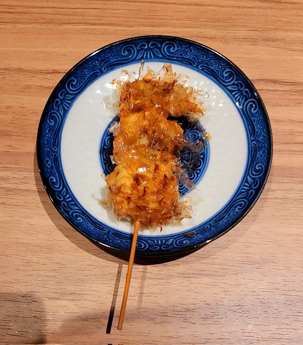 may6868's tweet photo. みょうがとオクラのかつお揚げ、甘鯛パリパリ揚げ&amp;梅酒の水割。 https://t.co/vdjppIgyWL
