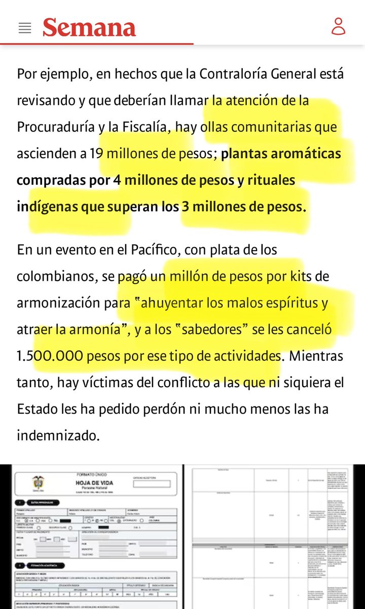 Ani Abello (@aniabello_r) on Twitter photo No me imagino lo que sentirán las víctimas como <a href="/DeisyDorelly/">deisy dorelly</a> al saber que en la Unidad de Víctimas se gastan la plata de la restauración en cosas como brujería. No me imagino lo que sentirán las víctimas como <a href="/DeisyDorelly/">deisy dorelly</a> al saber que en la Unidad de Víctimas se gastan la plata de la restauración en cosas como brujería.