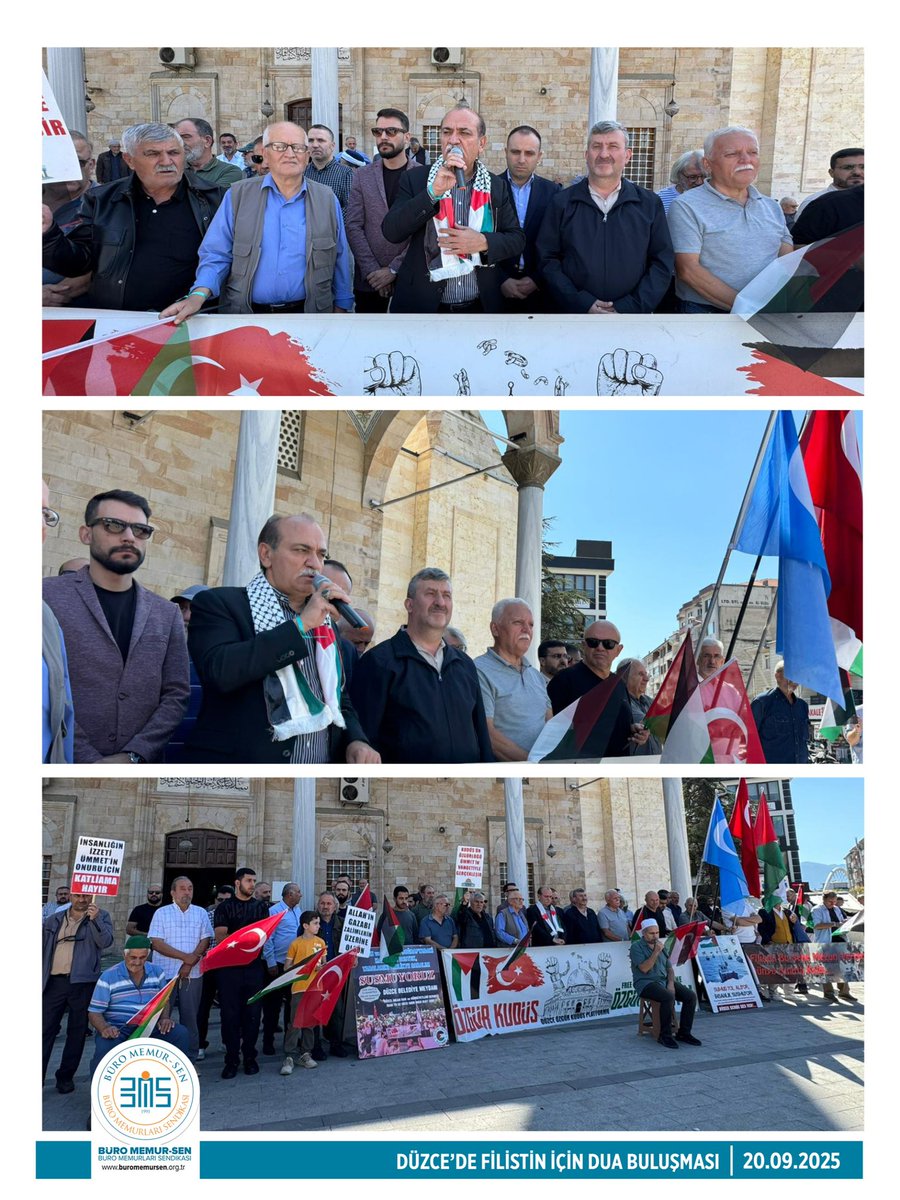 DÜZCE’DE FİLİSTİN İÇİN DUA BULUŞMASINA KATILDIK 🇵🇸

Düzce programımız kapsamında, sivil toplum kuruluşlarının her hafta düzenli olarak gerçekleştirdiği, öğle namazı sonrası Filistin’e destek amacıyla yapılan dua programına katıldık.

Zulmün karşısında, mazlumun yanında durmaya