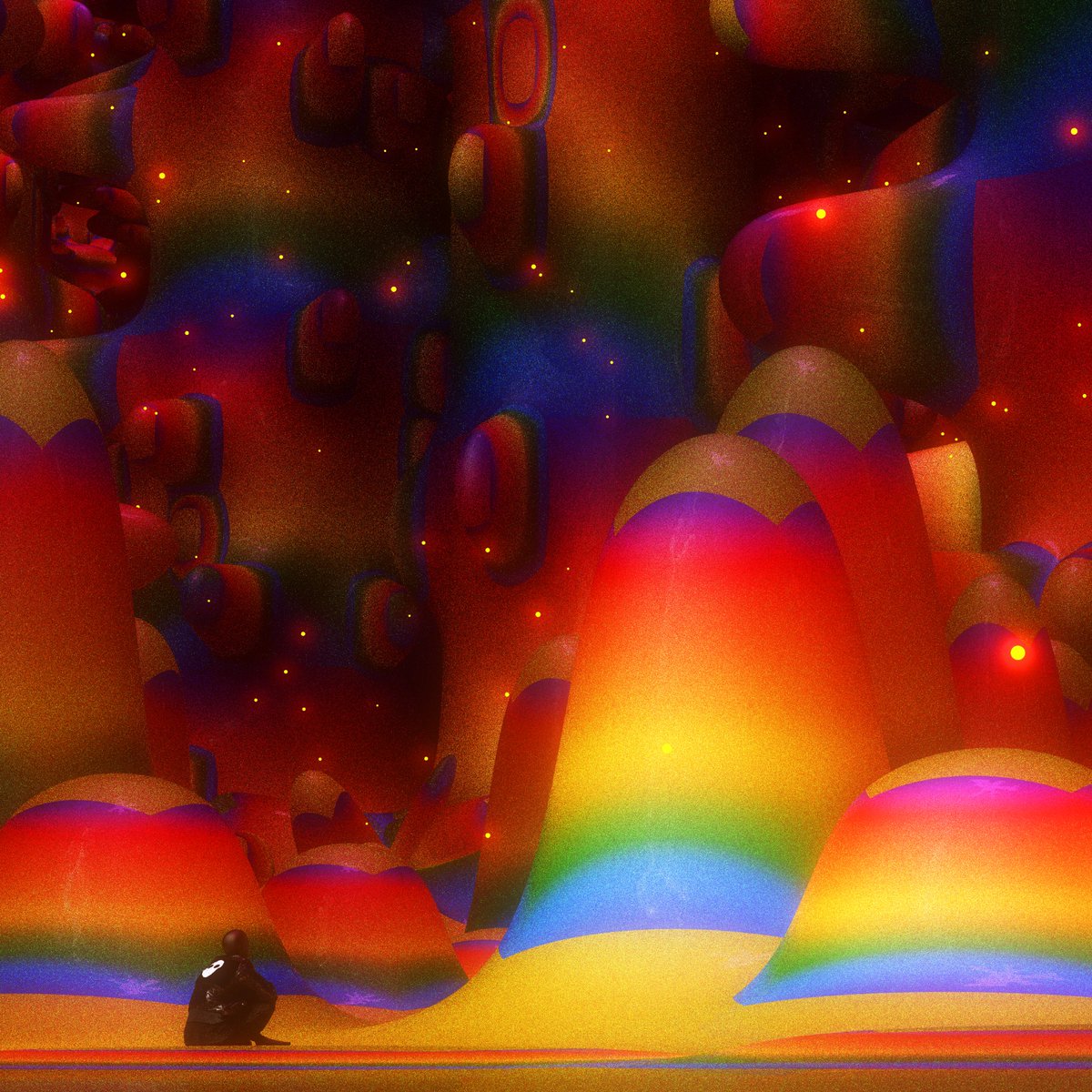 imit0r's tweet image. a strange place