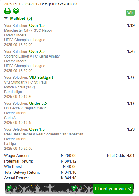 KaiserCashout's tweet photo. Another winning multibet profit 💰
Stay tuned for more winning slips 🙌

#betway #betwaynigeria https://t.co/STmxJAuPW6