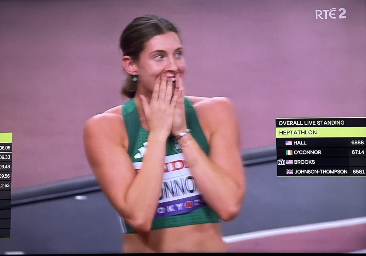 .<a href="/kateoc2000/">Katherine O'Connor</a> with the 🥈 in the World Champs👌. What a performance. All about a change in mindset to believe she is good enough. #Tokyo2025