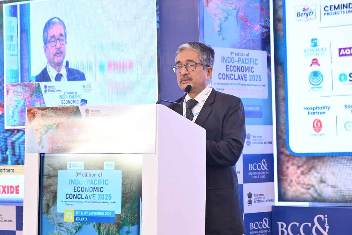 BenCham1833's tweet image. ✨ Day 2 – Special Session III | IPEC 2025
🌏 Strengthening Multilateral Cooperation in the Indo-Pacific
🎤 Speakers: Ishikawa Yoshihisa, Bradley Jensen Murg, Satish C. Mishra, Mridul Saggar, Rahul Mazumdar
🌟 Moderator: Ambarish Dasgupta
#IPEC2025 #MultilateralCooperation