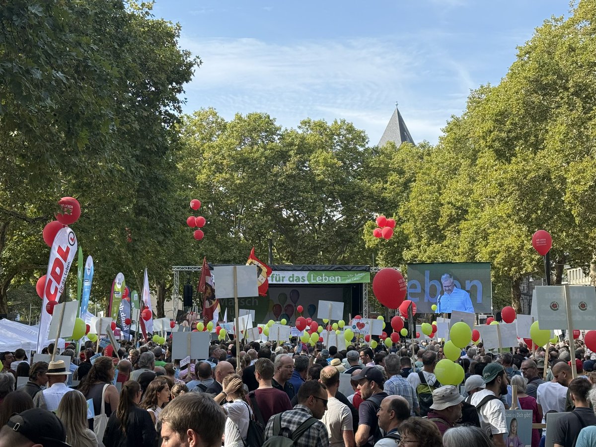„Noch ehe ich dich im Mutterleib formte, habe ich dich ausersehen; noch ehe du aus dem Mutterschoß hervorkamst, habe ich dich geheiligt.“
(Jeremia 1,5)

#MarschfuerdasLeben