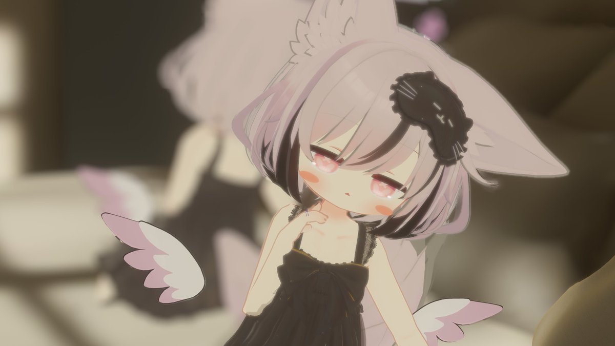 私がテスターをさせていただいた
CatPrincessさんの新衣装「LacyDream」が発売開始しました！
26日までセール＆RTキャンペーンをやっているのでぜひ！🫶
アイマスクのお口が動くのめっちゃ可愛いですよ(  &gt;ᴗ&lt;)
#PR #CatPrincess
