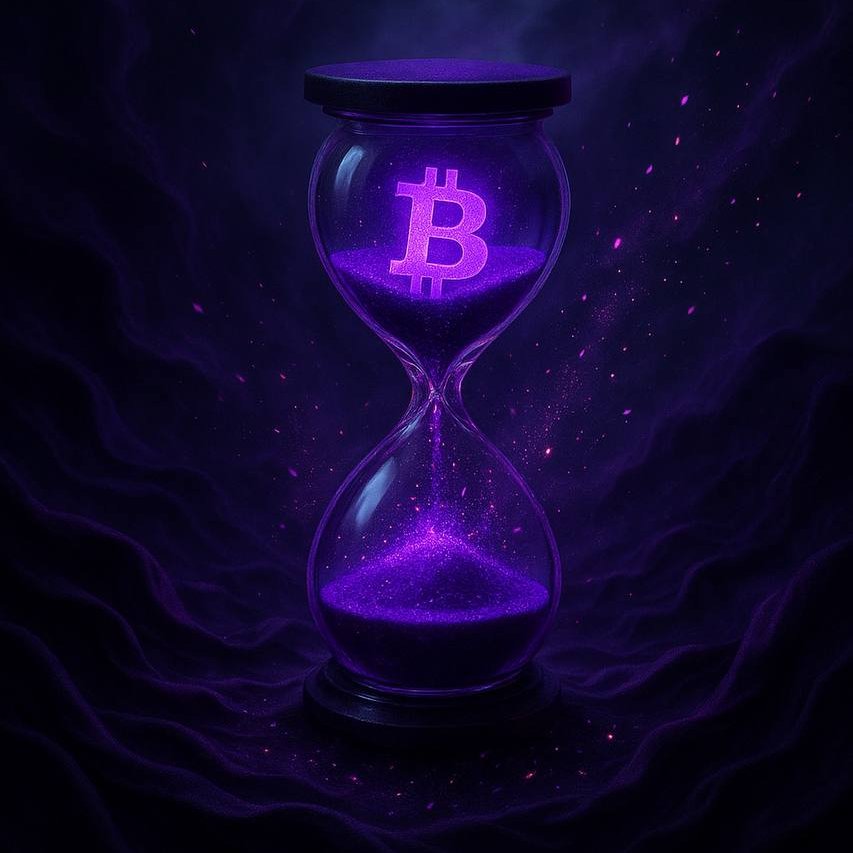 You can’t stop time. But you can stack #Purple #Bitcoin.