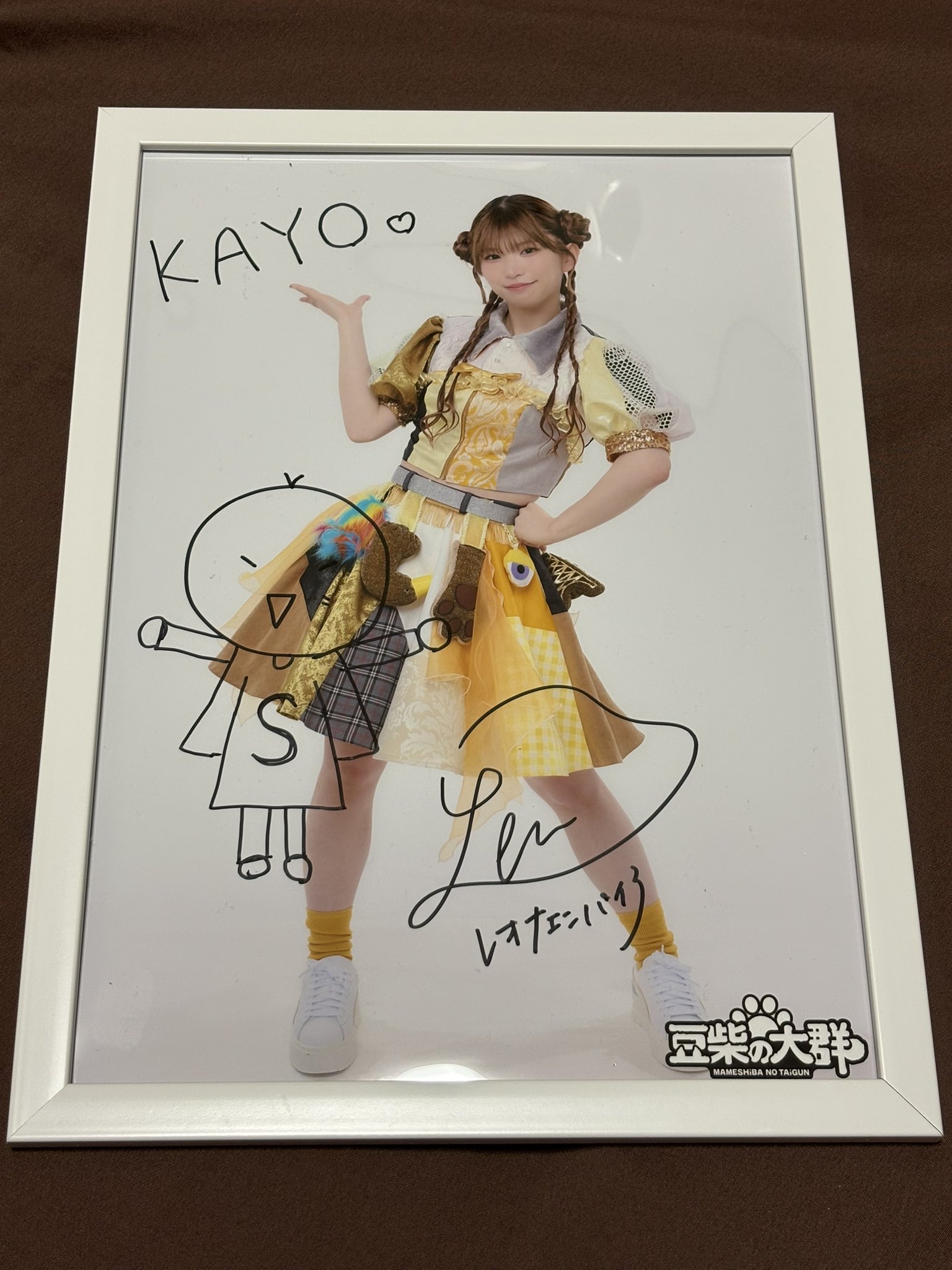 toconoma サイン入りポスター KAYO on X: 