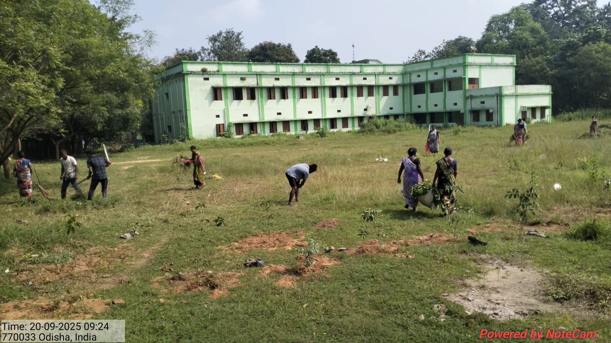 *Swachhta Hi Seva -2025 campaign under the theme "Swachhotsav"*  
Day 4 activities -   Mass Cleanliness Drive among Sanitation worker  has been held at Sharma Shakti  College in respect of Birmitrapur Municipality.#SwachhataHiSeva2025 #Swachhotsav <a href="/HUDDeptOdisha/">H & UD Dept</a> <a href="/DMSundargarh/">Collector and DM, Sundargarh</a>