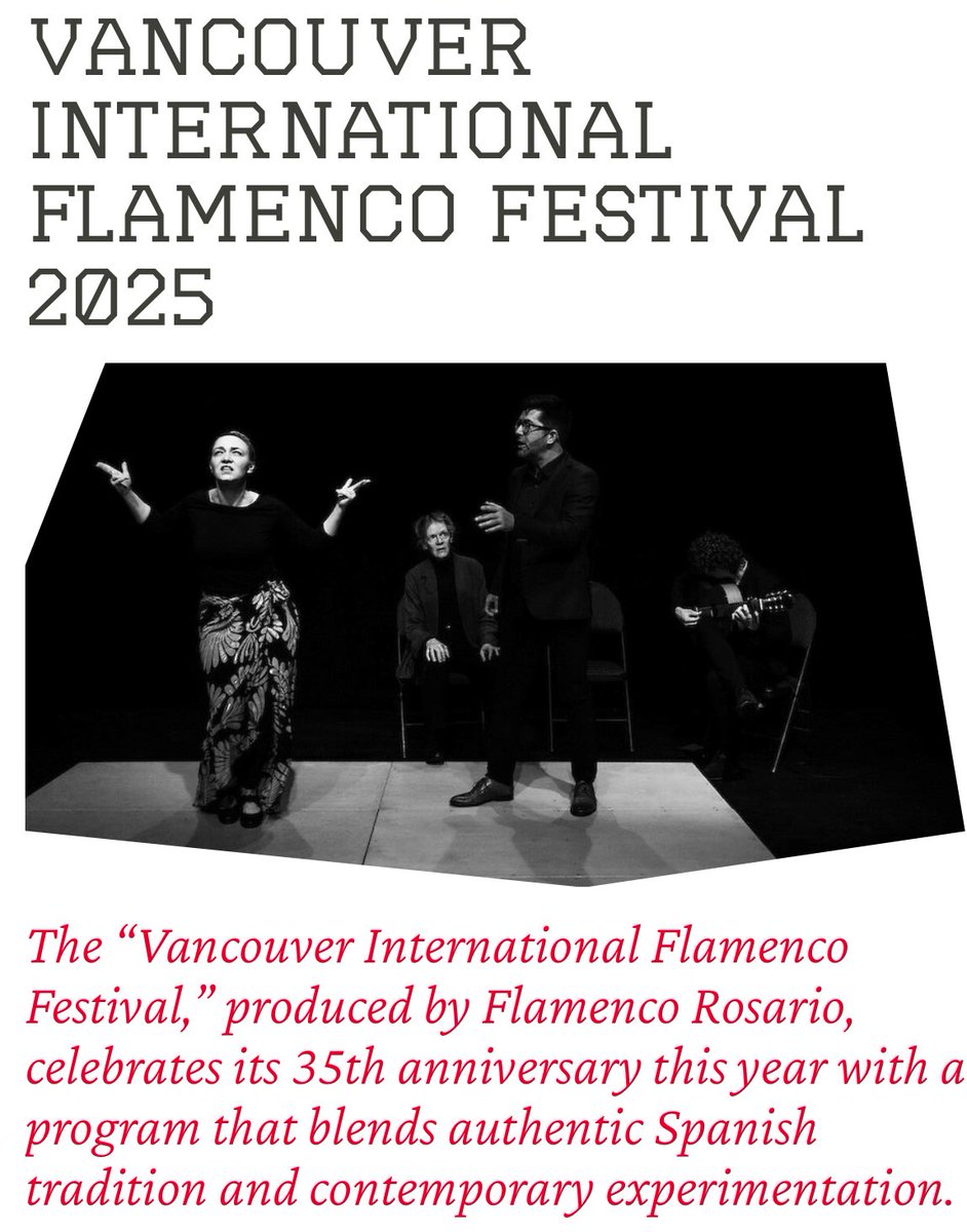 Embajada de España en Canadá (@embespcanada) on Twitter photo Desde la <a href="/EmbEspCanada/">Embajada de España en Canadá</a> celebramos la fuerza y la pasión del #Flamenco en el Festival de Flamenco de Vancouver. La danza nos une a España y Canadá! 💃✨
From <a href="/EmbEspCanada/">Embajada de España en Canadá</a> we celebrate the power and passion of #Flamenco at the Vancouver Flamenco Festival. Dances that unite Spain Desde la <a href="/EmbEspCanada/">Embajada de España en Canadá</a> celebramos la fuerza y la pasión del #Flamenco en el Festival de Flamenco de Vancouver. La danza nos une a España y Canadá! 💃✨
From <a href="/EmbEspCanada/">Embajada de España en Canadá</a> we celebrate the power and passion of #Flamenco at the Vancouver Flamenco Festival. Dances that unite Spain