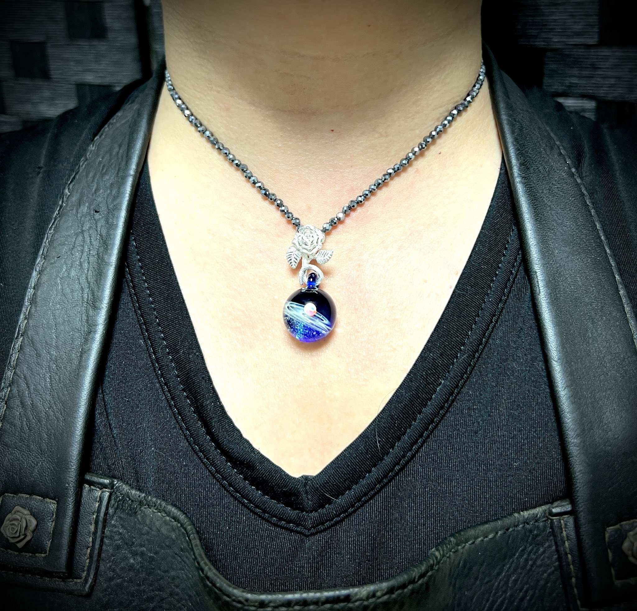 Blue Rose さん　専用 バックサテンジョーゼットボウタイブラウス – FACE SANS FARD