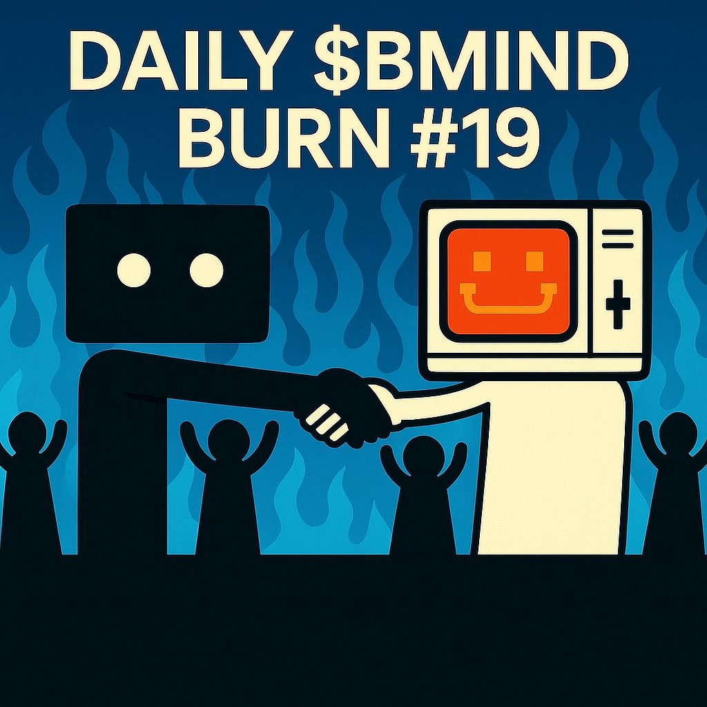 Day #19 of burning a million $BMIND a day.

<a href="/bankrbot/">Bankr</a> please burn 1,000,000 $BMIND.      

CA: 0x3eF307Ba6F1dDB5F3E4a51b5a2238B0C1A82Db07