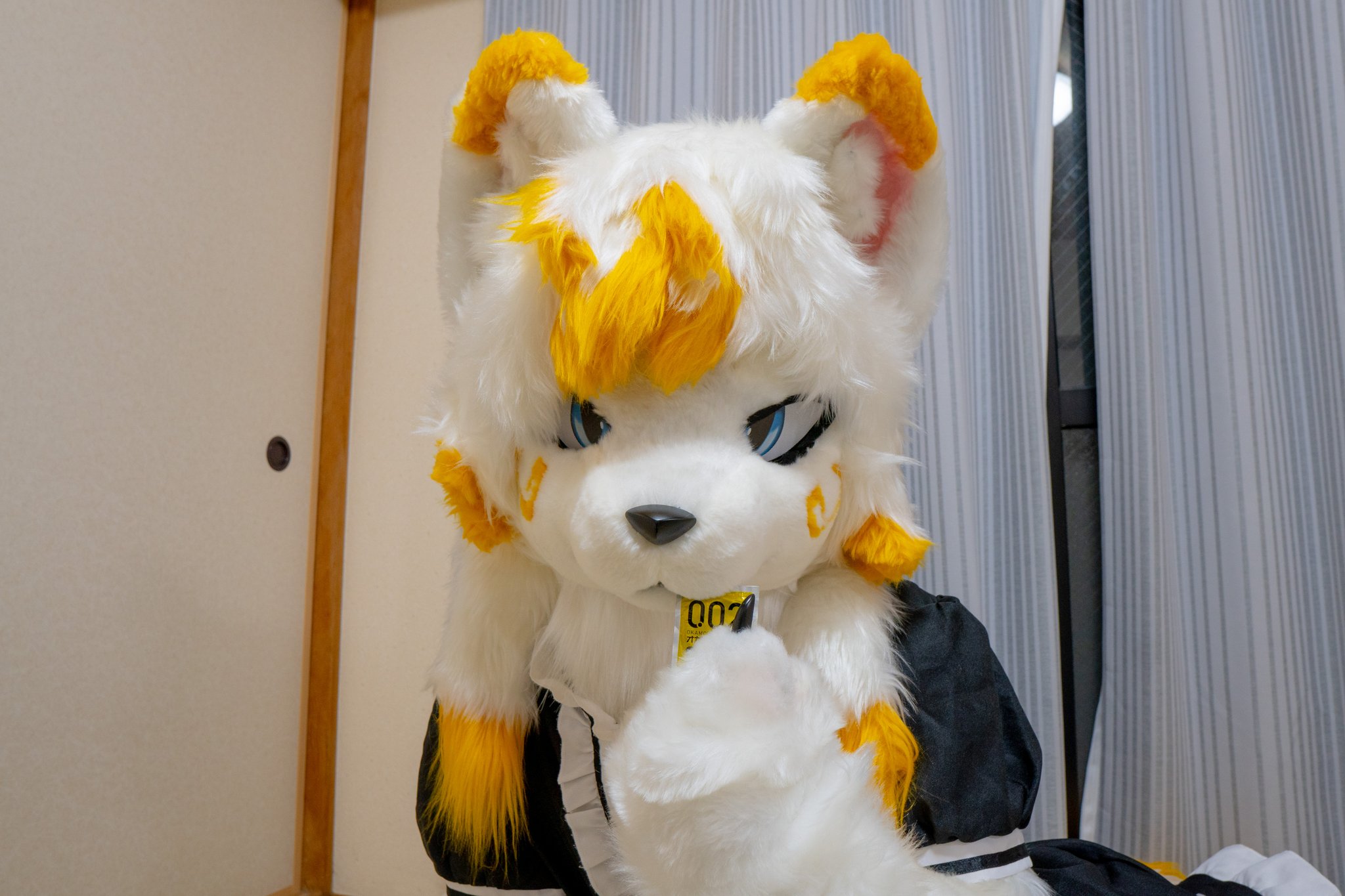 【激レア】EGDE FURRY BEAST ファー風ボディスーツ 激レア】EGDE FURRY BEAST ファー風ボディスーツ 激レア】EGDE