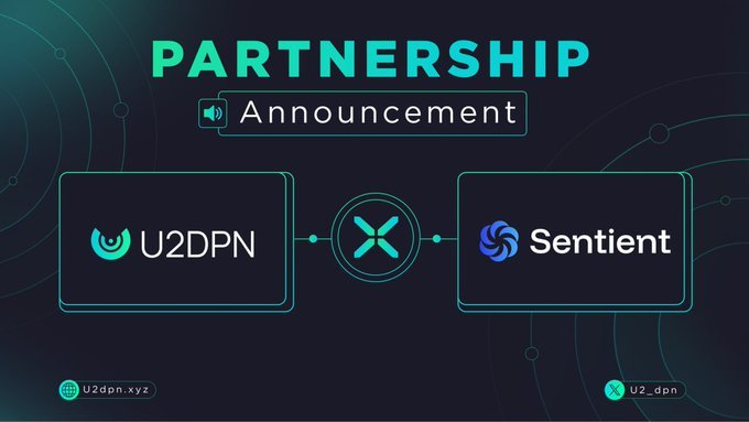 Proudly from U2U Africa 🚀
🤝 <a href="/u2dpn_network/">U2DPN</a> x <a href="/Sentient___io/">Sentient</a> more than teamwork, it’s the uniting of visions to create a living, intelligent, community-led web.

#U2DPN #Sentient #DePIN