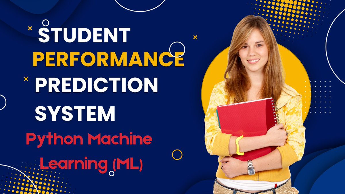php_gurukul's tweet image. 🚀 New Project Release – Student Performance Prediction using Python Machine Learning (ML) 🎓
📂 What’s Included?
✅ Full Source Code (Python + ML)
✅ Dataset Files
✅ Detailed Project Report (ER, Use Case, Class, DFD)
👉 Download Now:phpgurukul.com/student-perfor…