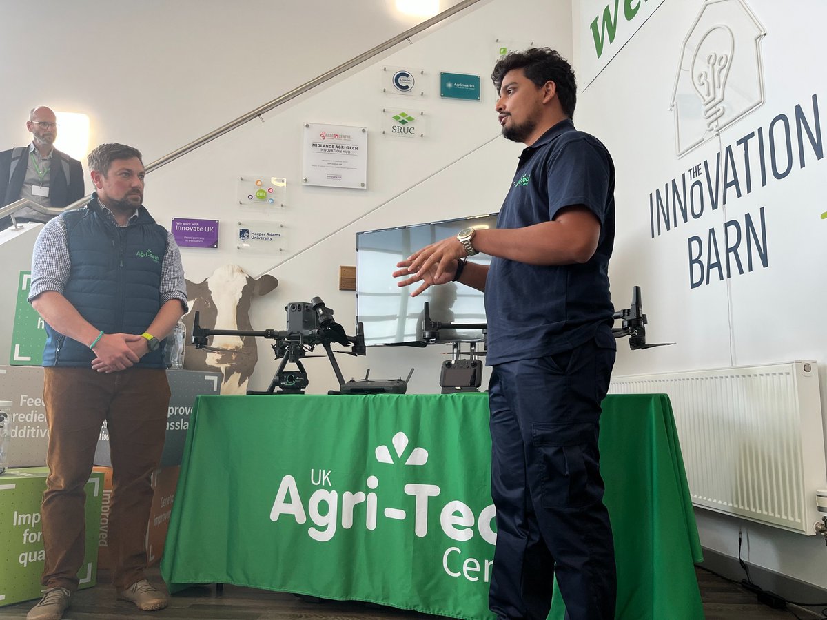 UKAgriTech's tweet image. Stay up to date with all things agri-tech by signing up to our monthly newsletter!

👉Subscribe here: ow.ly/m3yW50WUtlG

#agritech #agribusiness #controlledenvironments #roboticsandautomation #advancedsensors #AIanddatasystems #engineeringbiology