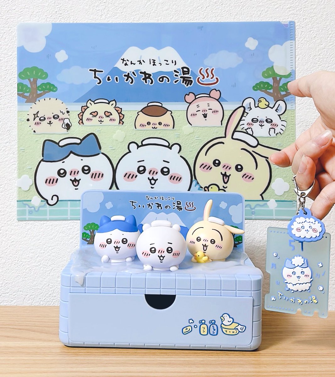 Boo_Noki's tweet image. ちいかわくじ引いてきました✨️
かわいい癒されます〜😭💙