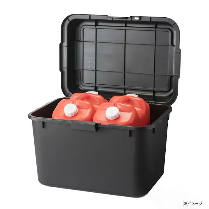 takibi_takibi_'s tweet image. カインズのこのコンテナが980円はさすがに安すぎる!
幅62×奥行44.5×高さ44.5cmと、そこそこの大きさ。
買ってきました。