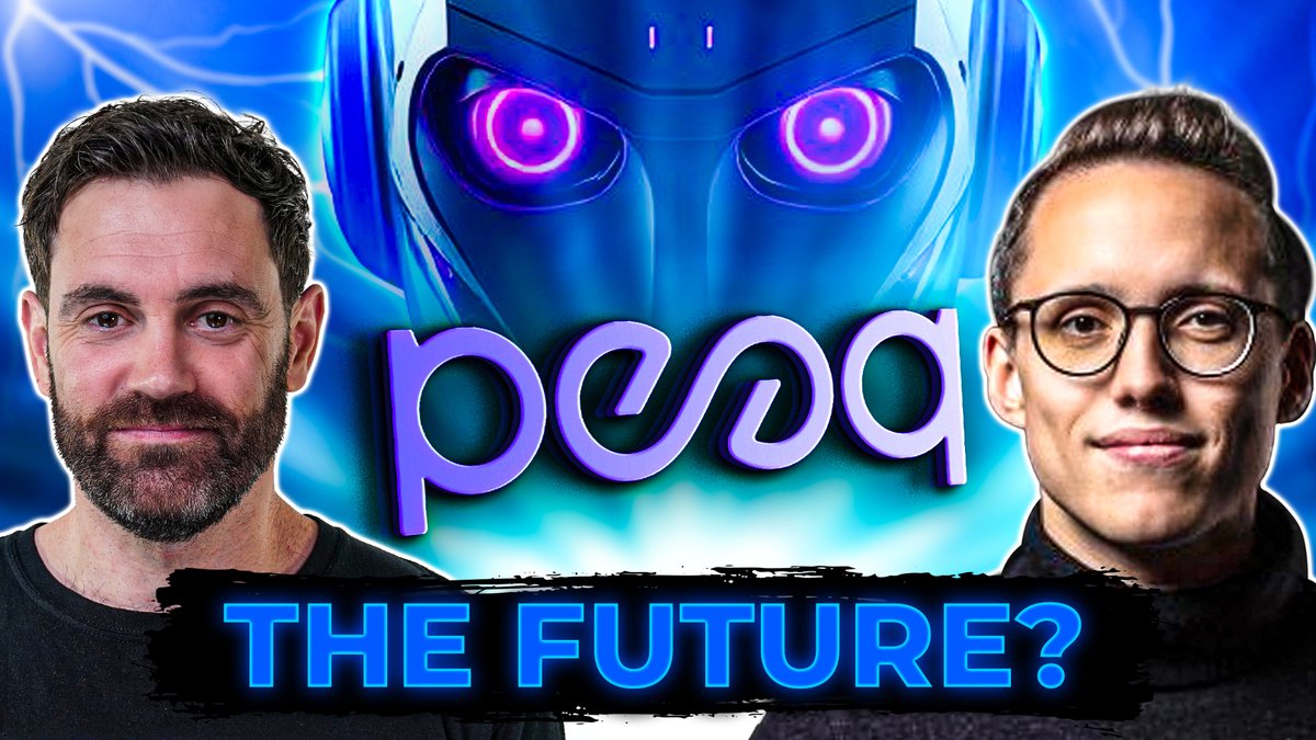 coinbureau's tweet image. 🎙️NEW INTERVIEW🎙️

The Machine Economy is here! Robots, AI agents, DePIN &amp;amp; decentralized ownership — all powered by @peaq  🤖

We spoke with Peaq co-founder @dorloechter  to break it all down.

Watch the full interview now👉youtu.be/kJMzaJhKDsI