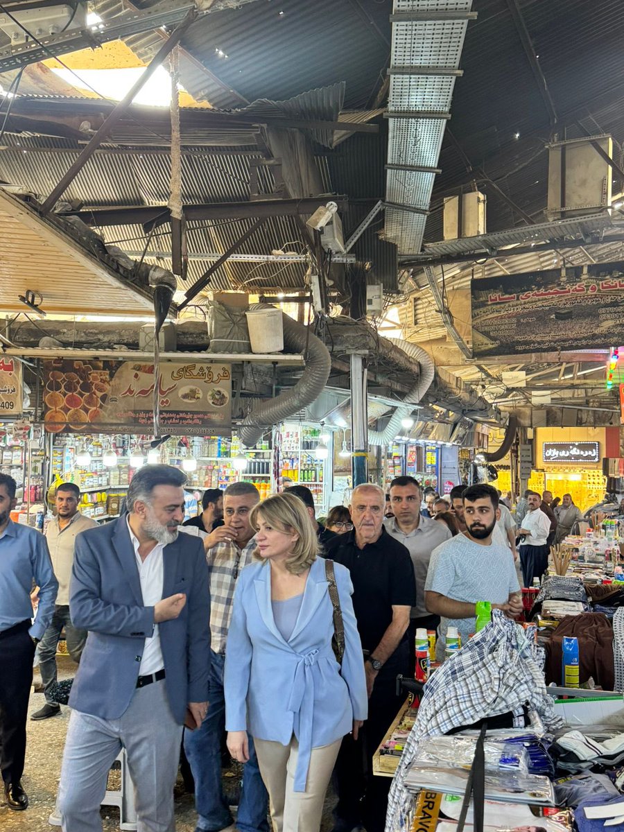 زيارتنا إلى أحد أسواق السليمانية أظهرت لنا من خلال استقبال المواطنين أنّ الجيل الجديد مستمد من إرادتهم وسيبقى معهم مهما فعلت السلطة، ولن يتخلى عن مبادئه.