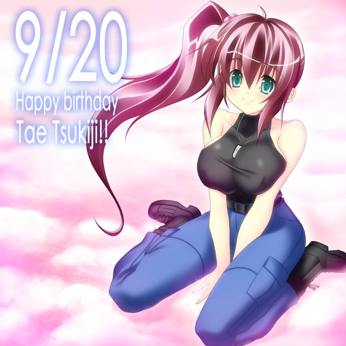 9月20日は築地多恵の誕生日！ 
 ©Ｍuv-Luv: The Answer　#マブラヴ 
多恵誕生日おめでとう！！