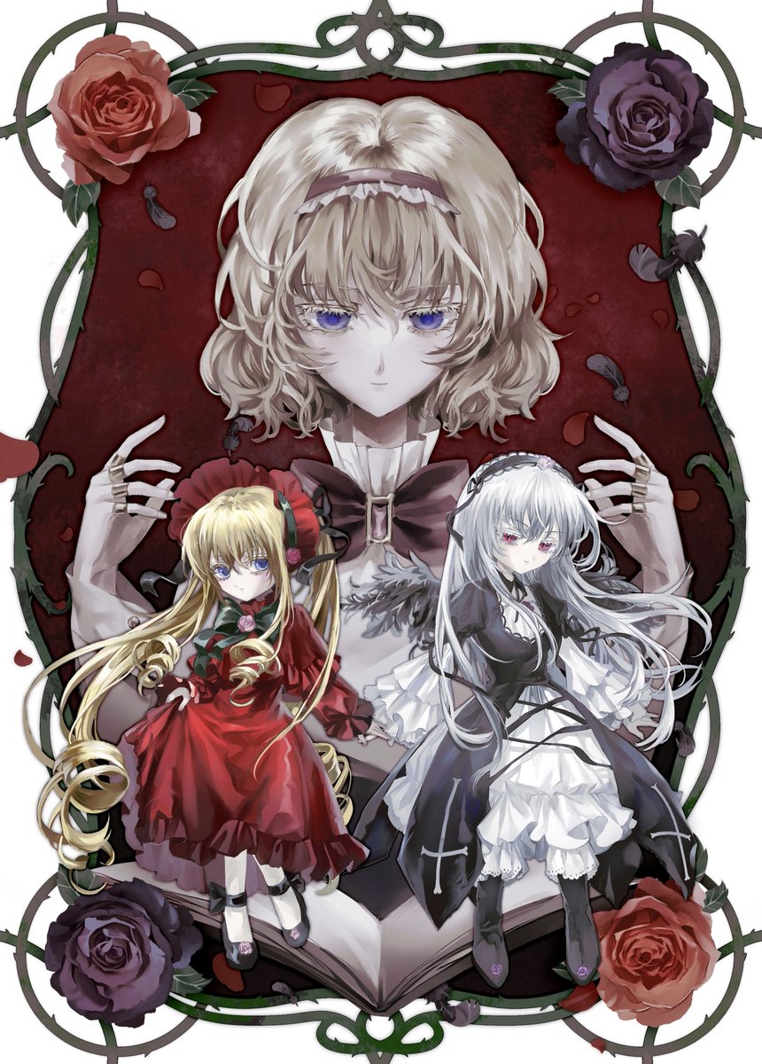 yinyongyu_yyy's tweet image. ALICE GAME...？
#東方Projectᅠᅠᅠᅠ 
#ローゼンメイデン 
#アリス・マーガトロイド 
#真紅 #水銀燈