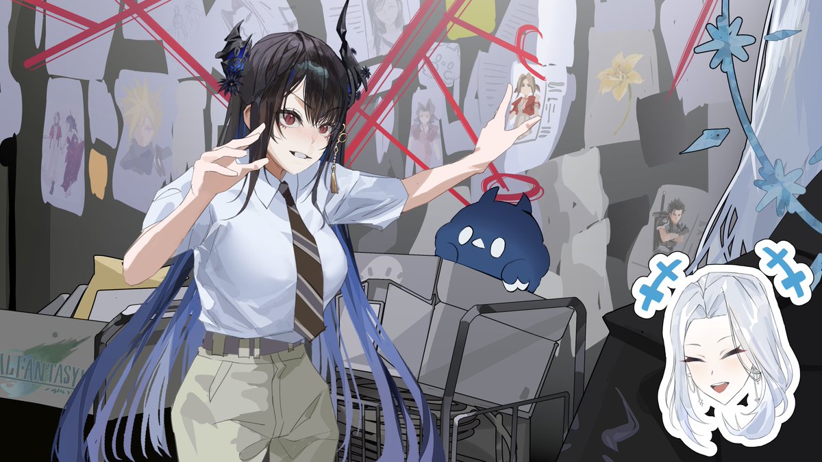 thekaiyip's tweet image. Meet your Oshi #RavenCrafts #MonARTch