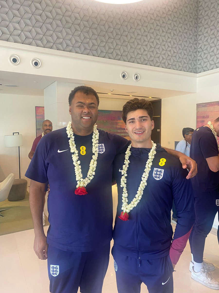 Rainbow blind football tweet media