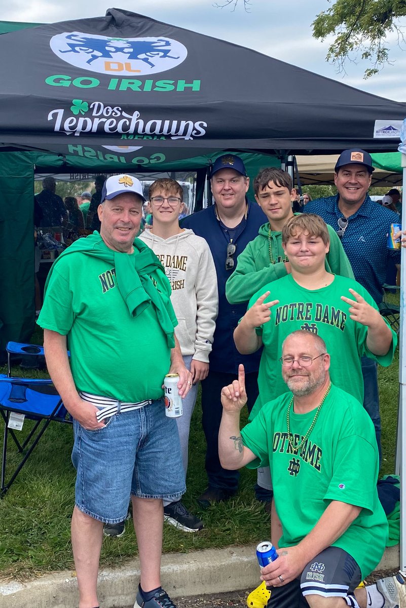 dosleprechauns's tweet photo. Headed to the game today?
Come say “hello!” And share a drink or 10 as we get ready to derail the boilers!
Exact Pinned location of our tailgate, hosted as always, by IRISH JTL
#GoIrish #DefendSouthBend
https://t.co/t62ZpnH0TM https://t.co/X86Brw4HO6