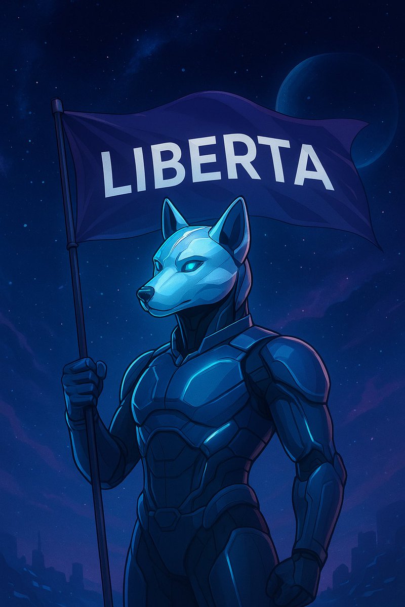 IamFreedomQueen's tweet photo. 🐶🚀 Meet Liberta Dog!
A symbol of freedom and community in the crypto world. 🌍✨ Liberta is here for everyone.

Let’s walk this journey together… because with Liberta, freedom belongs to us all. 🐾

#LibertaDog #CryptoWithPurpose #FreedomForEveryone https://t.co/Qi7QTTIzpS