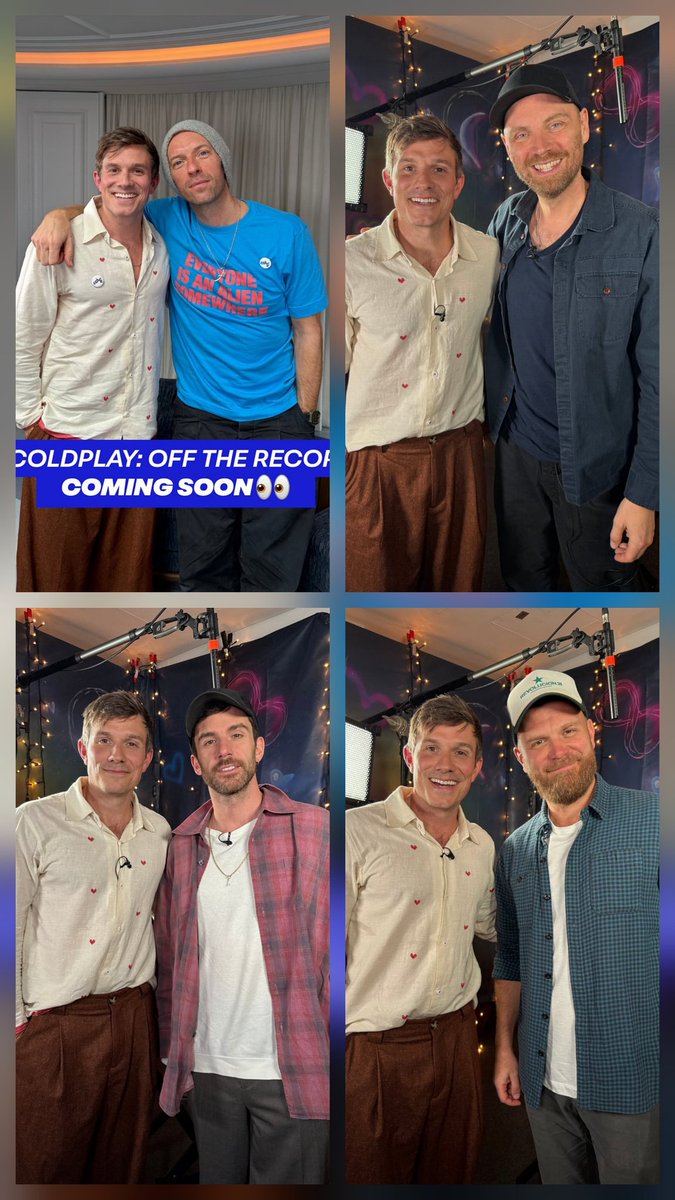 coldplay_spirit's tweet photo. Une émission spéciale sur .@coldplay sera diffusée le 21 septembre à 19h sur @hitsradiouk Radio UK. Elle comprendra une interview du groupe par le présentateur #WillBest, leurs plus grands titres et des prestations live exclusives enregistrées à Wembley.❤️
#coldplayfans #MOTSWT https://t.co/3UtPllpjNr