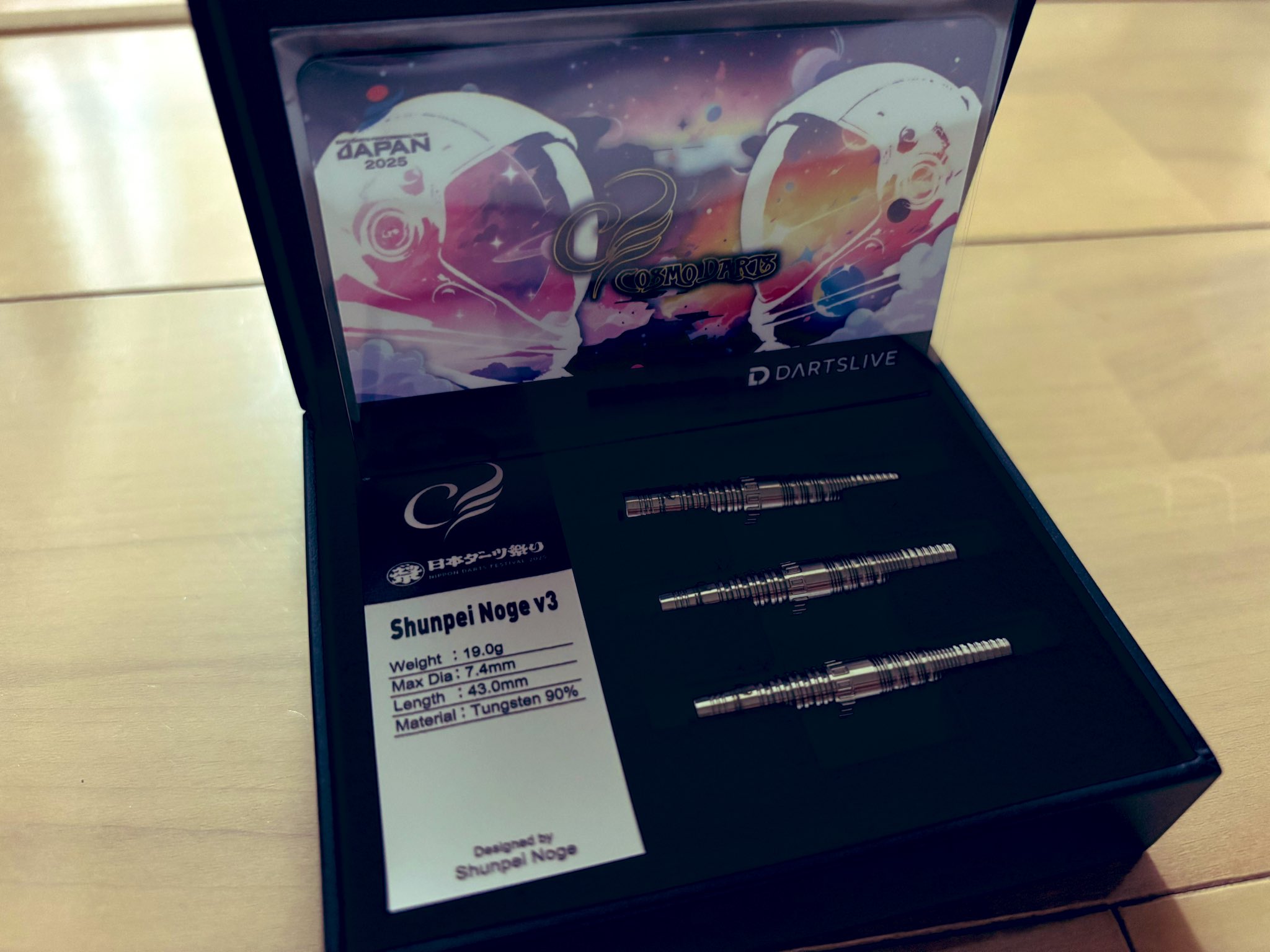 DARTSLIVEカード SHUNPEI NOGE サイン入り