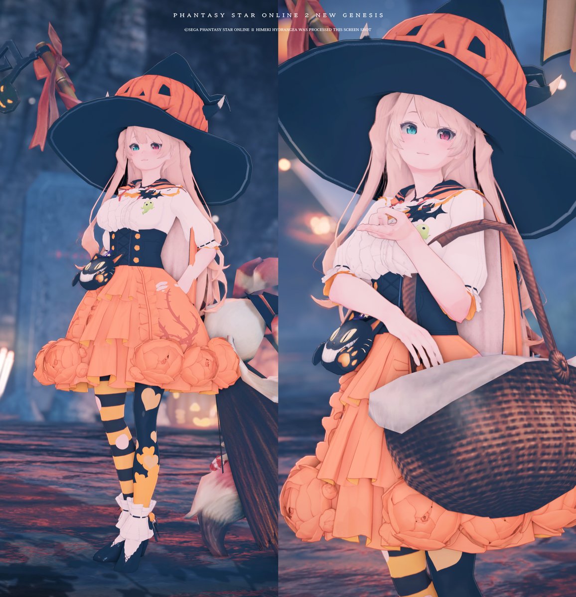 少し早いけどブルーメアデラこういう使い方もいいかもしれない🎃🧡🖤

#PSO2NGS