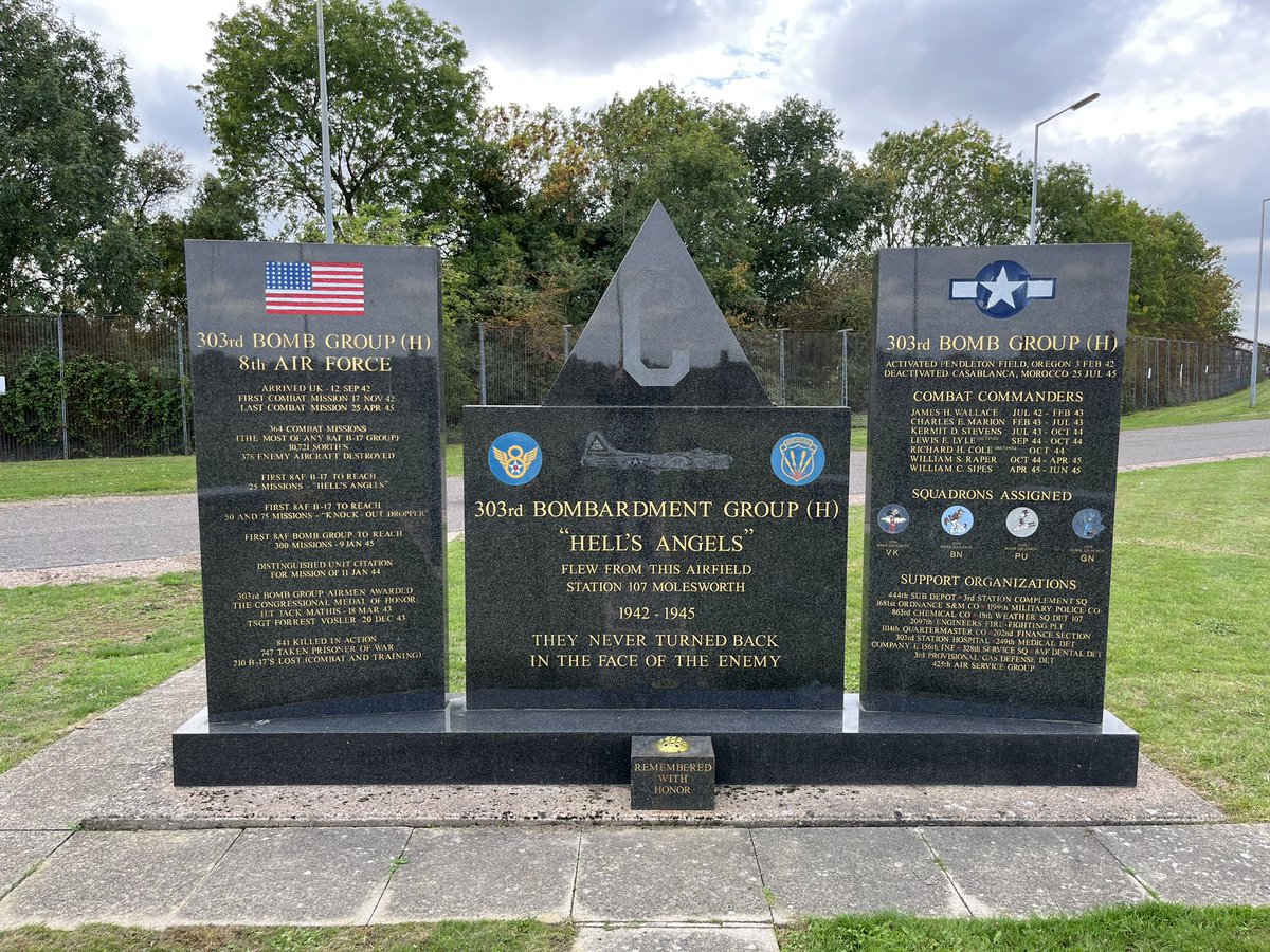 Simon Leney (@simonleney) on Twitter photo On my way back from Cambridge & a short detour to visit the memorial at Molesworth 🙏 <a href="/Mighty8thPod/">The Mighty Eighth Podcast</a> On my way back from Cambridge & a short detour to visit the memorial at Molesworth 🙏 <a href="/Mighty8thPod/">The Mighty Eighth Podcast</a>