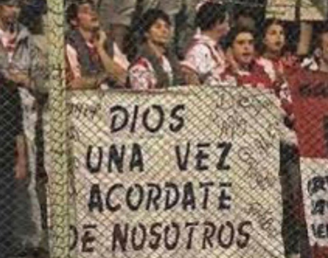 me cansé de sufrir. franco no puede tener tanta mala suerte