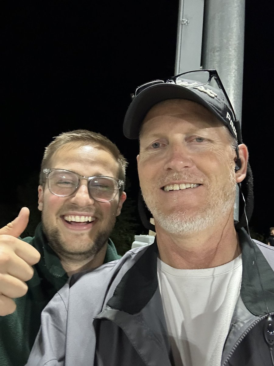 crolandson's tweet photo. Always fun to catch up with Byron Alum. Had a nice visit with Dan Fujan! https://t.co/N1oj45dkdK
