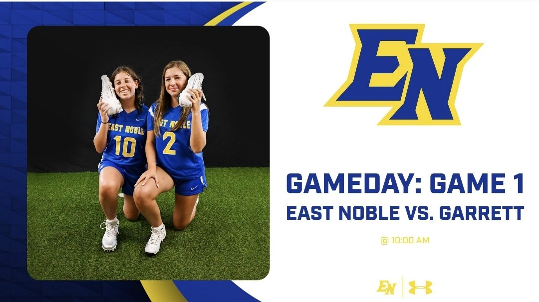 It's Game Day!
Game 1, ENHS v. Garrett 
Start time 10 am